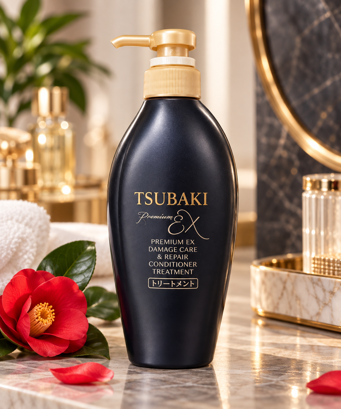 TSUBAKI Premium EX Damage Care & Repair Conditioner Treatment – 450ml